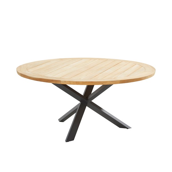  Taste Prado Table ø160cm - Teak /anthracite